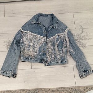 SHEIN Blue Denim Jacket